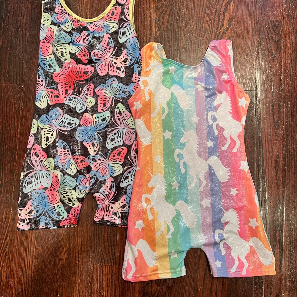 Bundle of 2 Acro Tumbling Suits Size 4/5